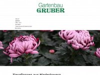 gartenbau-gruber.de Webseite Vorschau