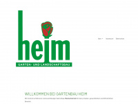 gartenbau-heim.de Webseite Vorschau
