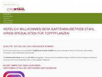 gartenbau-stahl.de Webseite Vorschau