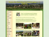 gartenbauverein-kellberg.de Webseite Vorschau
