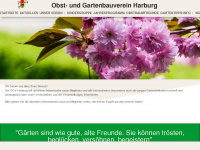 gartenbauverein-harburg.de Webseite Vorschau