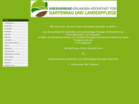 gartenbauvereine-erh.de Webseite Vorschau