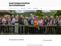 gartenbauverein-unterwoessen.de Webseite Vorschau