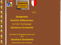 gasthausdorstewitz.de Webseite Vorschau