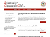 scc-schwand.de Webseite Vorschau