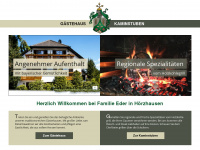 gasthaus-eder.de Webseite Vorschau