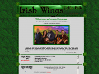 irish-wings.de Webseite Vorschau