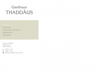 gasthaus-thaddaeus.de