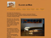clavier-am-main.de Webseite Vorschau