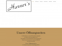 harners-wirtshaus.de Webseite Vorschau