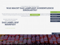 lampl-hof.de Webseite Vorschau