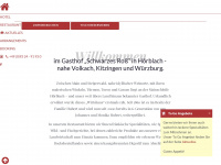 gasthof-schwarzes-ross.de Webseite Vorschau