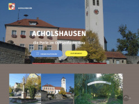 acholshausen.de Webseite Vorschau