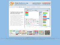 free-buttons.org Webseite Vorschau