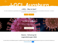 j-gcl-augsburg.de Webseite Vorschau