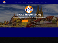 jgcl-regensburg.de Webseite Vorschau
