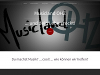 musicland-ohz.de Webseite Vorschau