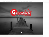 geba-tech.de Webseite Vorschau