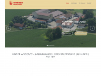 geisberger-agrar.de Webseite Vorschau