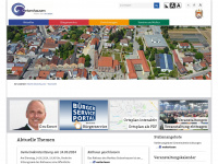 geisenhausen.de Webseite Vorschau