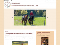 silvia-mathoi.de Webseite Vorschau