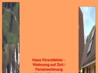 haus-kirschbluete.de Webseite Vorschau