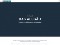 allgaeu-tourist.de Webseite Vorschau