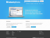 industrybrains.com Webseite Vorschau