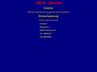 gela-service.de Webseite Vorschau