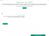 toria.at Webseite Vorschau