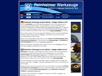 reinheimer-werkzeuge.com Webseite Vorschau
