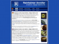 reinheimer-anroller.com Webseite Vorschau