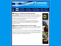 reinheimer-ersatzteile.com Webseite Vorschau