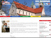 gemeinde-biburg.de Webseite Vorschau