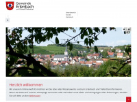 gemeinde-erlenbach.de Webseite Vorschau