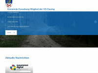 gemeinde-eurasburg.de Webseite Vorschau