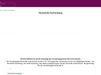vg-untersteinach.de Webseite Vorschau