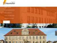 hemhofen.de Webseite Vorschau