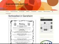 gansheim.de Webseite Vorschau