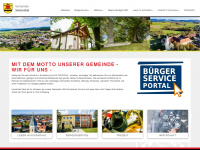 gemeinde-schoenthal.de Webseite Vorschau
