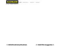 haenlein.de Webseite Vorschau