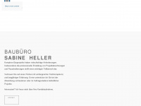 baubuero-heller.de Webseite Vorschau