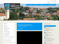 gemeinde-weihmichl.de Webseite Vorschau