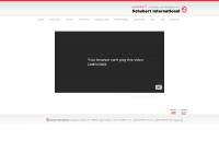 schubert-international.com Webseite Vorschau