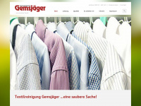 textilpflege.info Webseite Vorschau