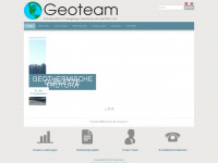 geoteam.at Webseite Vorschau