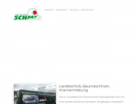 geraetetechnik-schmid.de Webseite Vorschau