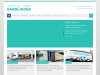 gerblinger.com Webseite Vorschau