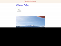 watzmannpraline.com Webseite Vorschau