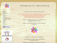 saengerkreis-obernburg.de Webseite Vorschau